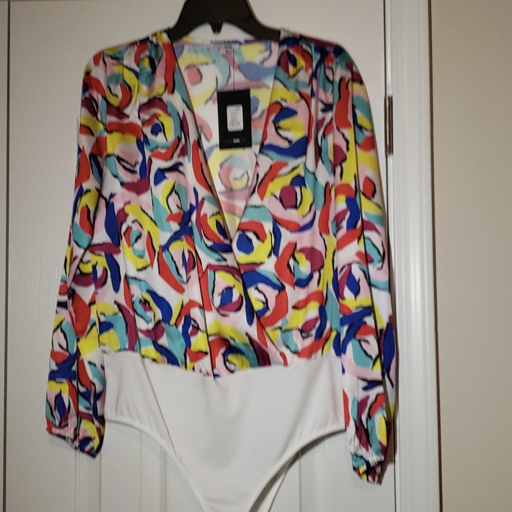 Fashion Nova Floral Days Bodysuit